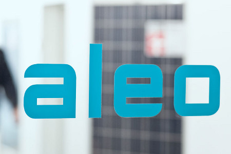 Aleo solar logo
