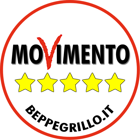 Movimento 5 stelle logo vettoriale