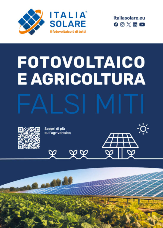 Copertina A5 Agrivoltaico Falsi miti