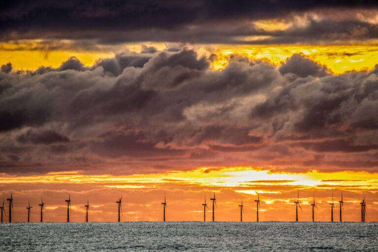 UK Weather:Sunset, Walney Island, Cumbria